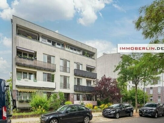 IMMOBERLIN.DE - Perfekt ausgerichtete Wohnung mit Loggien in angenehmer Lage