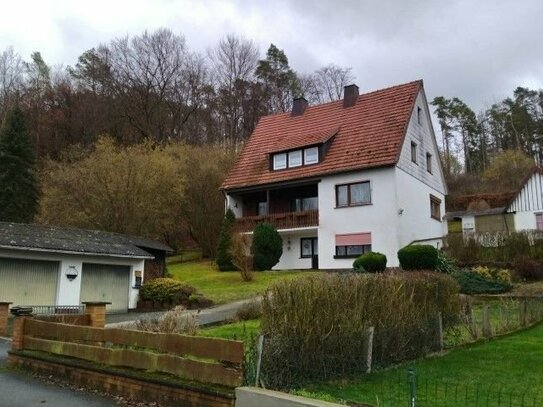 Liebenau - Zweifamilienhaus mit Grundstück und Doppelgarage