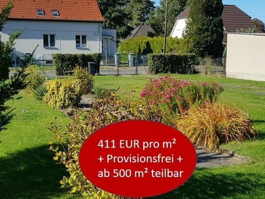 411 EUR/qm Innstrasse 29: Sonnig Bauen mit Eichenbestand