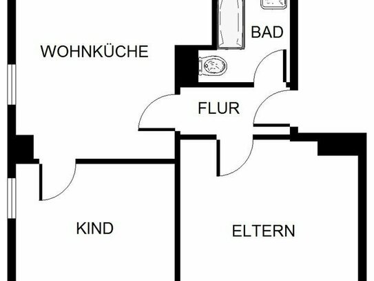 Demnächst frei! 2-Zimmer-Wohnung in Gelsenkirchen Scholven