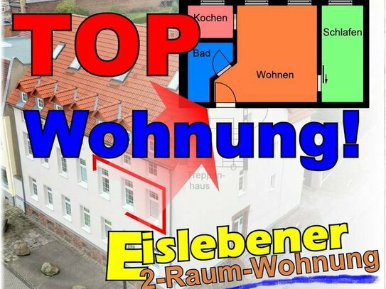 TOP-Wohnung mit separaten Arbeits-/Gäste-/Hobbyzimmer in EISLEBEN!