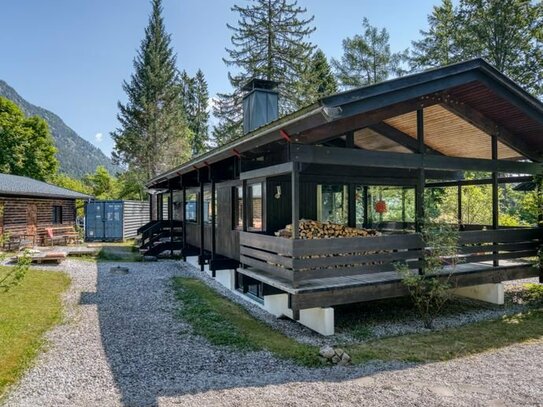 Mid Century modern in Walchensee! Designer-Chalet im Zweit- & Erstwohnsitz, Ferienvermietung möglich