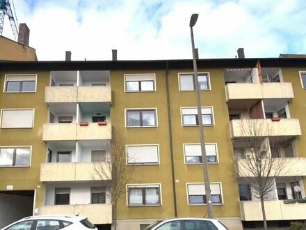 2-Zimmer-Wohnung mit Balkon nur mit Wohnberechtigungsschein anzumieten !