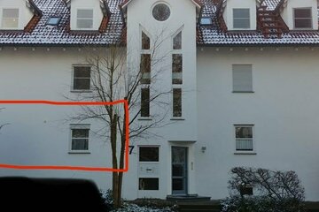 Gepflegte 3,5-Zimmer-Erdgeschosswohnung mit Balkon und Einbauküche in Ostrach