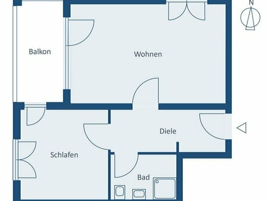 Erstbezug im Neubau: Helle 2-Zimmer-Wohnung in zentraler Lage in Leutkirch