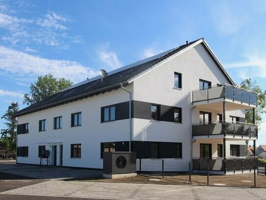 Neubau - Niedrigenergiehaus – Moderne 2 Zimmerwohnung mit Balkon