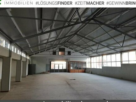"Wohnen und Arbeiten unter einem Dach!“: Gewerbehalle mit Bungalow in zentrumsnaher Lage!