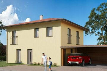 2 Familienhaus mit Garage und Garten