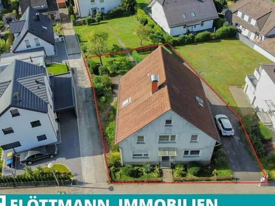 Sanierungsbedürftiges Ein- bis Zweifamilienhaus in ansprechender Lage von Oerlinghausen!