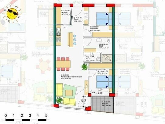 B.02.02 Wohnen am Park, 3,5 Zi., Stadtmitte Bad Dürrheim