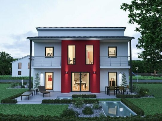 Modernes Haus mit GRUNDSTÜCK, offenem Grundriss und luxuriöser Ausstattung