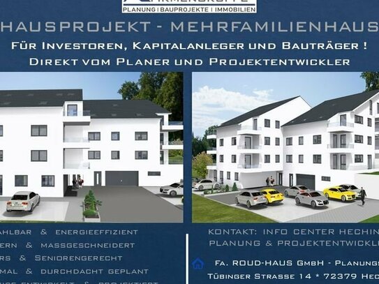 + EXKLUSIVES MEHRFAMILIENHAUS-PROJEKT! +