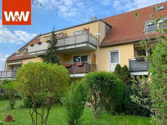 Neu vermietete Maisonette-Eigentumswohnung in ruhiger Lage von Niedersedlitz mit Balkon und TG-STP