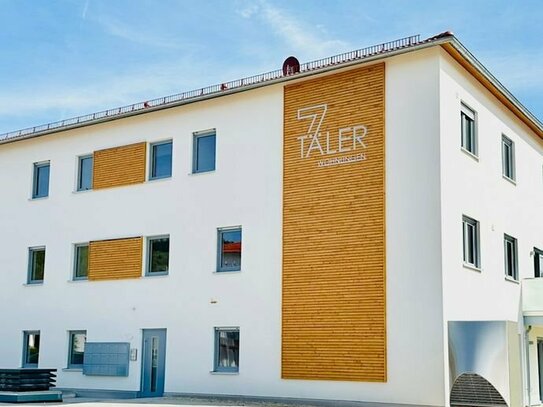 Neubau/Erstbezug: Dietfurt 1,5-2 Zimmer Wohnung 43m², EBK, TG Stellplatz