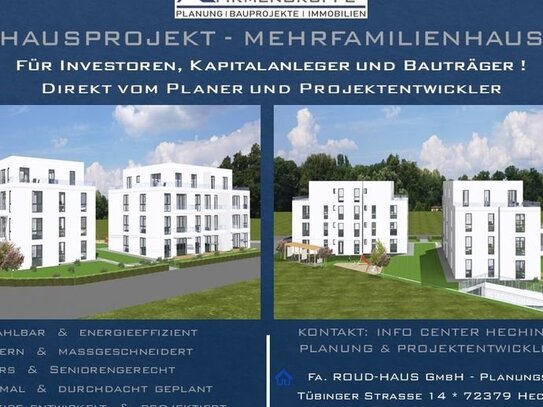 + EXKLUSIVES MEHRFAMILIENHAUS-PROJEKT! +