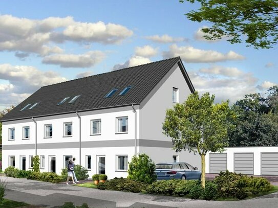 Jetzt wieder KFW 40 Förderung – Neubau von 3 Reihenhäusern in Lustadt