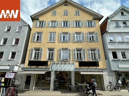 1A-Lage Fußgängerzone/Marktplatz - großes Wohn- und Geschäftshaus in Reutlingen mit viel Entwicklungspotential