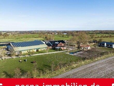 Landwirtschaftlicher Betrieb mit ca. 20 ha Grundstück/Ländereien in Harrislee