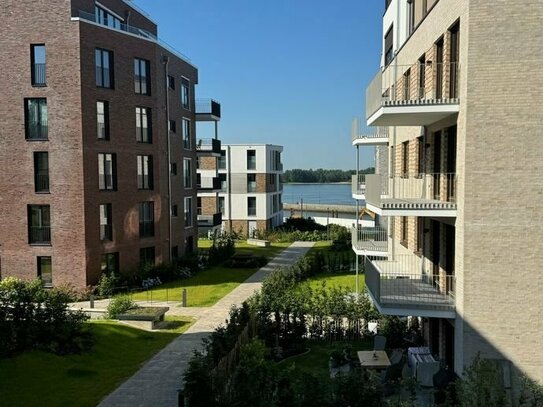 Wohnen, wo die Elbe am schönsten ist: Schulauer Hafenterrassen / Haus 2 / Erstbezug: Sommer 2024