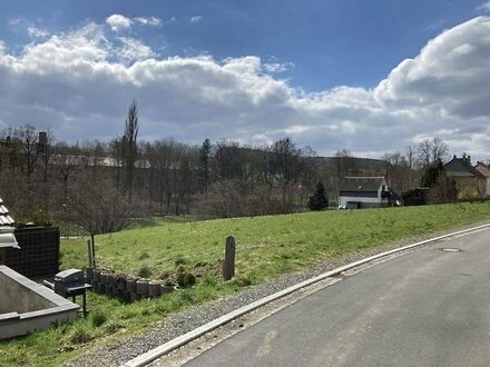 Großes sonniges Baugrundstück in Südhanglage von Lengenfeld