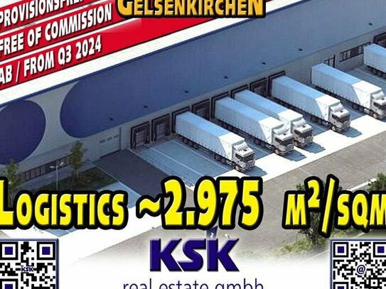 Neubau einer Logistikimmobilie • ~2.975 m²/sqm • New construction of a logistics property