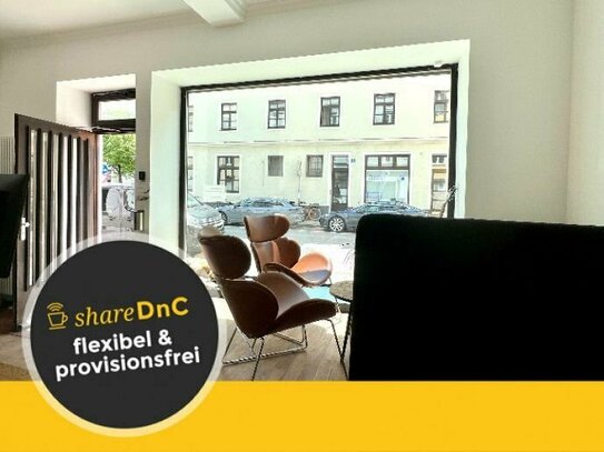 Co-Working Arbeitsplatz im Altbau Ladenbüro im Lehel - All-in-Miete