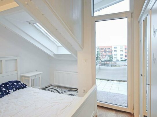 Stilvolle 2-Zimmer-Wohnung mit zwei Balkonen