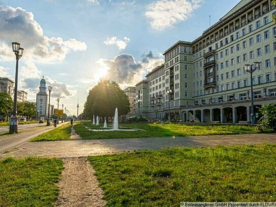 Empty 3-room apartment in Berlin-Fruiedrichshain