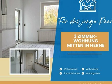 Komplett renovierte 3 Zimmer-Wohnung mitten in Herne City