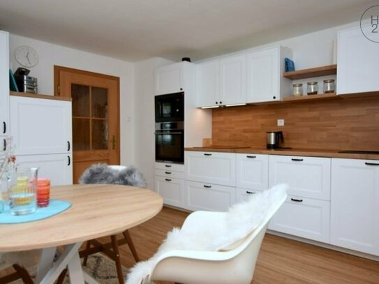 Möbliertes Haus mit 3 Zimmern und Wintergarten in Lindau