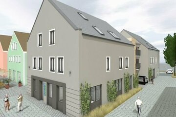 Neubauprojekt mit 8 Eigentumswohnungen am Marktplatz in Pilsting!