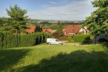 Grundstück mit Blick über Hildburghausen