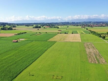 ansprechendes Baugrundstück in Bestlage mit Traumbergblick im Süden von Weilheim