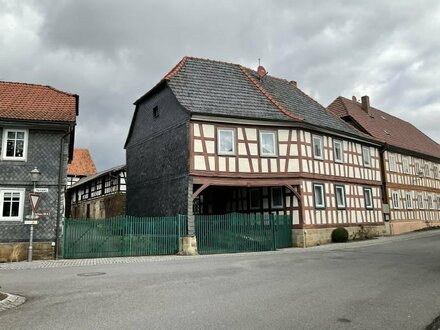 !!REDUZIERT!! Historisches Fachwerkhaus für Familien mit Scheune und Garten in Untermerzbach