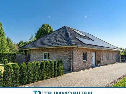 Exklusiver Bungalow mit Doppelcarport auf großzügigem Grundstück – Wärmepumpe, PV-Anlage inkl. Speicher, Sauna