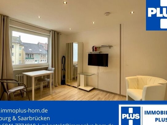 HOMBURG-ZENTRUM; HELLES UND GEPFLEGTES 1 ZIMMER APARTMENT MIT TAGESLICHTBAD