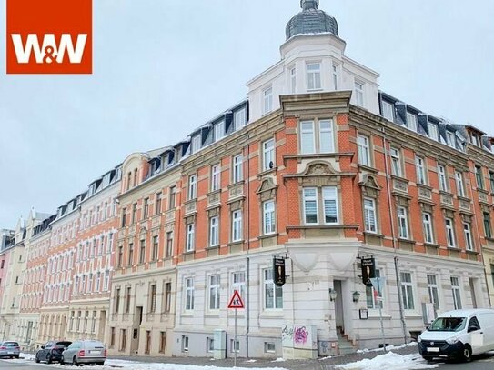 Attraktive Eigentumswohnung mit Balkon im historischem Klinker-Gebäude - zentrumsnah in Plauen/Vgtl.