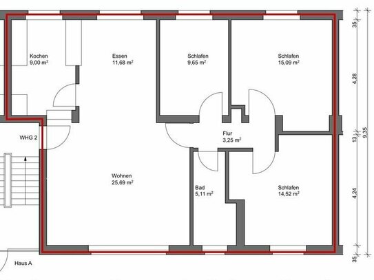 4 ZKB Wohnung in Leipheim