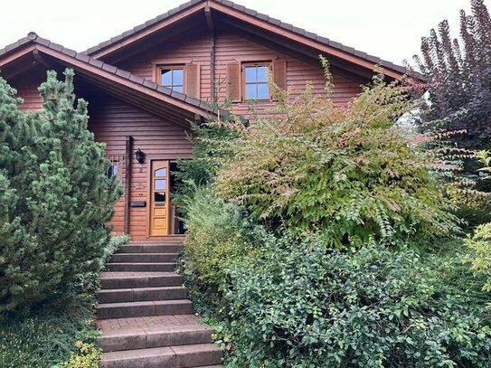 Naturnahes und komfortables Wohnen im Blockhaus