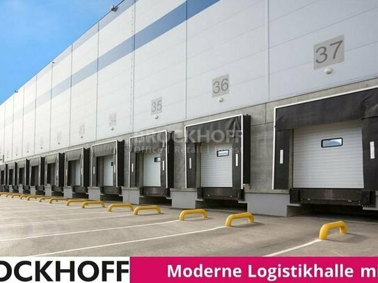 Moderne Logistikhalle mit Rampentoren!