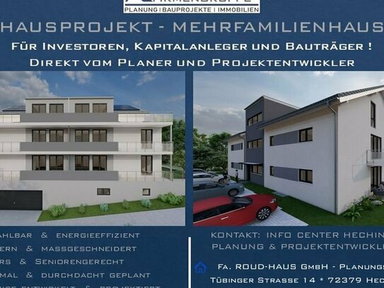 + EXKLUSIVES MEHRFAMILIENHAUS-PROJEKT! +