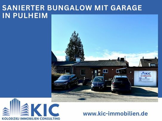 Sanierter Bungalow mit Garage in Pulheim