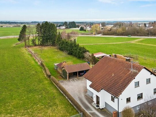 360° I Haus mit XXL Grundstück direkt vor Bad Schussenried!