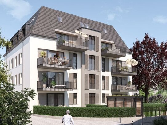 KfW-Sonderkredit + 5% AfA über 6 Jahre: 2- Zi. Wohnung im EG mit Loggia - Energieeffizienter Neubau in Dresden-Plauen,…