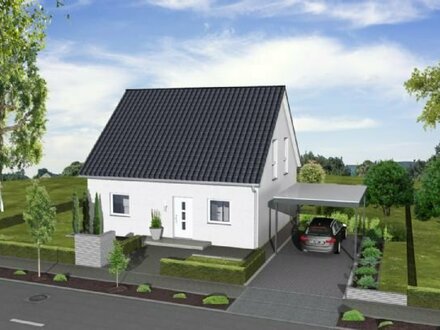 Neubau eines Einfamilienhauses in Rönneburg (Effizienzhaus 55 EE Standard)