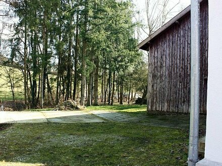 "Sacherl" mit genügend Grund zum Bebauen