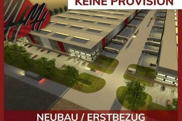 KEINE PROVISION - NEUBAU - Lager-/Logistikflächen (10.000 m²) & variabel Büro-/Mezzanineflächen