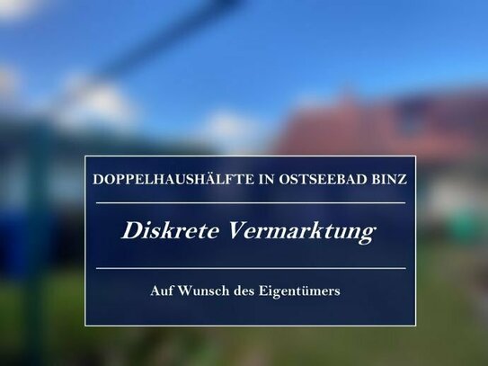 Doppelhaushälfte im Ostseebad Binz…