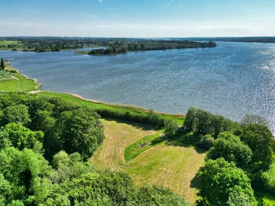 Natur & Schlei-Fans aufgepasst: Wiesengrundstück am Wald und Sandstrand in direkter Schlei-Lage!