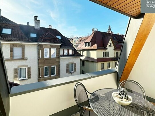 Willkommen in dieser außergewöhnlichen Maisonettewohnung von Stuttgart-West